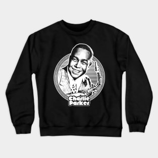 Charlie Parker  // Retro Jazz Music Fan Design Crewneck Sweatshirt